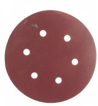 Круг шлифовальный ELITECH 1820.099300 15 см, P180, 6 отверстий, 5 шт., по дереву и металлу (193021)