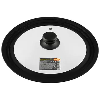 Крышка Mallony Capello, 24/26/28, прозрачный/черный (003581)