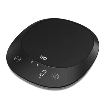 Кухонные весы электронные BQ KS1009 5 кг, 3xAAA, черный (4650229400066)