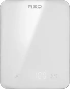 Кухонные весы электронные RED SOLUTION SM732 10 кг, 2 x AAA, белый (SM732)