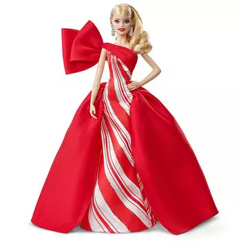 Кукла Mattel "Barbie: Праздничная кукла блондинка", подвижная (FXF01)