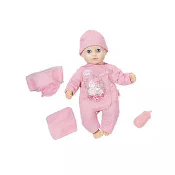 Кукла Zapf Creation "Baby Annabell: Веселая малышка", 36 см, интерактивная, с аксессуарами (702-604)