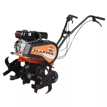 Культиватор Carver T-650R, 4.8 кВт, 6.53 л.с., бензиновый, максимальная ширина обработки 80 см, глубина культивирования 33 см (01.006.00002)