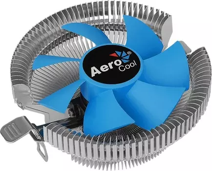Кулер для процессора Aerocool Verkho A-3P для Socket/AM2/AM2+/AM3/AM3+/FM1/AM4/FM2/FM2+, 90 мм, 2300rpm, 28.9 дБА, 3-pin, Al