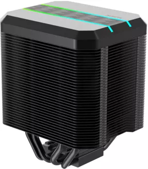 Кулер для процессора Alseye M90-B для Socket/115x/1200/1356/1366/1700/1851/AM2/AM2+/AM3/AM3+/FM1/AM4/FM2/FM2+, 92 мм, 2400rpm, 28 дБА, 4-pin PWM+3-pin 5V ARGB, Al, RGB (M90-B)