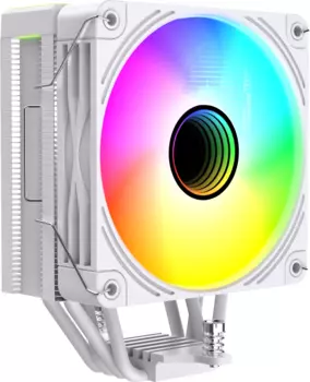 Кулер для процессора Bloody BD-AC205-ARGB1 для Socket/115x/1200/1700/1851/2011/2011-3/2066/AM4/AM5, 120 мм, 1600rpm, 26 дБА, 205 Вт, 4-pin PWM, Al+Cu, ARGB (BD-AC205-ARGB1-WH)