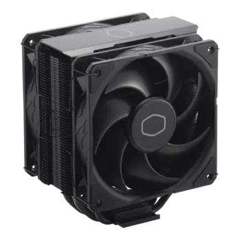 Кулер для процессора COOLERMASTER Hyper 212 Black X Duo для Socket/115x/1200/1700/1851/AM4/AM5, 120 мм, 2500rpm, 32.8 дБА, 220 Вт, 4-pin PWM, Al+Cu (RR-S4KK-25DN-R1)