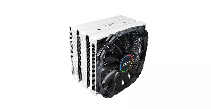 Кулер для процессора Cryorig H5 Universal для Socket/115x/1200/2011/2011-3/2066/AM2/AM2+/AM3/AM3+/FM1/AM4/FM2/FM2+, 140 мм, 1300rpm, 24 дБА, 160 Вт, 4-pin PWM, Al+Cu