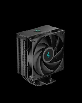 Кулер для процессора DeepCool AG400 DIGITAL BK для Socket/115x/1200/1700/1851/AM4/AM5, 120 мм, 2100rpm, 31.6 дБА, 220 Вт, 4-pin PWM, Al+Cu (R-AG400-BKNDMN-G-2)