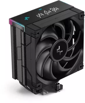 Кулер для процессора DeepCool AK400 DIGITAL PRO для Socket/115x/1200/1700/1851/AM4/AM5, 120 мм, 1750rpm, 25 дБА, 220 Вт, 4-pin PWM, Al+Cu, ARGB (R-AK400-BKAPMN-G)