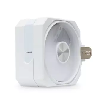 Кулер для процессора HSPD A116-WH для Socket/115x/1200/1356/1366/1700/1851/2011/2011-3/2066/AM2/AM2+/AM3/AM3+/FM1/AM4/AM5/FM2/FM2+, 120 мм, 1650rpm, 25 дБА, 250 Вт, 4-pin PWM, Al+Cu (A116-WH)