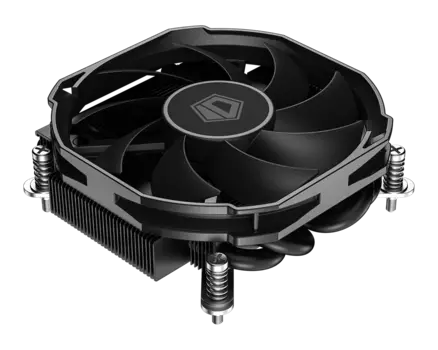 Кулер для процессора ID-COOLING IS-30I Black для Socket/115x/1200/1700/1851, 92 мм, 3600rpm, 35.8 дБА, 100 Вт, 4-pin PWM, Al+Cu (IS-30I_BLACK)