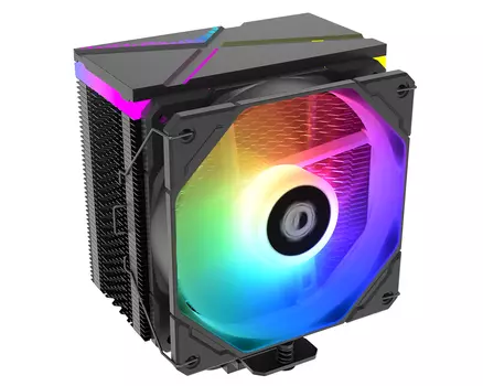 Кулер для процессора ID-COOLING SE-234-ARGB-V2 для Socket/115x/1200/1700/1851/2011/2011-3/2066/AM4, 120 мм, 1500rpm, 30.5 дБА, 200 Вт, 4-pin PWM+3-pin 5V ARGB, Al+Cu, ARGB (SE-234-ARGB-V2)