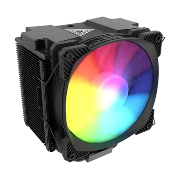 Кулер для процессора MONTECH Air Cooler 210 ARGB для Socket/115x/1200/1356/1366/1700/1851/2011/2011-3/2066/AM2/AM2+/AM3/AM3+/FM1/AM4/AM5/FM2/FM2+, 120 мм, 1500rpm, 27 дБА, 210 Вт, 4-pin PWM, Al+Cu, ARGB (AIR COOLER 210 ARGB)