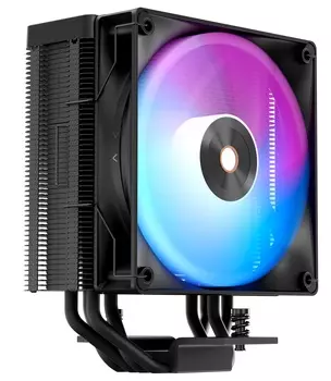 Кулер для процессора Ocypus Delta A40 BK ARGB для Socket/115x/1200/1700/1851/AM4/AM5, 120 мм, 2000rpm, 29 дБА, 220 Вт, 4-pin PWM+3-pin 5V ARGB, Al, ARGB (Delta-A40-BK ARGB)