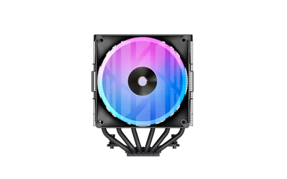 Кулер для процессора Ocypus Delta A62 BK ARGB для Socket/115x/1200/1700/1851/AM4/AM5, 120 мм, 2000rpm, 29 дБА, 260 Вт, 4-pin PWM+3-pin 5V ARGB, Al, ARGB (Delta-A62-BK ARGB)