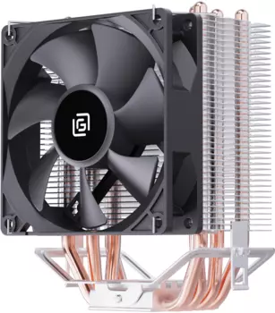 Кулер для процессора Oklick OG-CPC130-1 для Socket 775/115x/1200/1356/1366/AM2/AM2+/AM3/AM3+/FM1/AM4/AM5/FM2/FM2+, 90 мм, 23 дБА, 130 Вт, 3-pin, Al+Cu (OG-CPC130-1)
