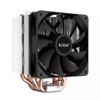 Кулер для процессора PCcooler GI-H58U V2 для Socket 775/115x/1200/1356/1366/1700/1851/2011/2011-3/2066/AM2/AM2+/AM3/AM3+/FM1/AM4/AM5/FM2/FM2+, 120 мм, 1800rpm, 28.6 дБА, 240 Вт, 4-pin PWM, Al+Cu (CLPCC_GI_H58U V2)