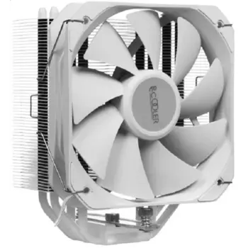 Кулер для процессора PCcooler Paladin 400 WH для Socket/115x/1200/1700/1851/AM4/AM5, 130 мм, 1600rpm, 28.6 дБА, 200 Вт, 4-pin PWM, Al+Cu (PALADIN 400 WH)