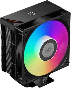 Кулер для процессора PCcooler RT500 Digital ARGB BK для Socket/115x/1200/1700/1851/AM4/AM5, 120 мм, 2200rpm, 34.9 дБА, 240 Вт, 4-pin PWM+3-pin 5V ARGB, Al+Cu, ARGB (RT500-BKAWYL-GL)