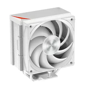 Кулер для процессора PCcooler RZ400 V2 WH для Socket/115x/1200/1700/1851/AM4/AM5, 120 мм, 2200rpm, 32 дБА, 240 Вт, 4-pin PWM, Al+Cu (RZ400V2-WHNWNX-GL)