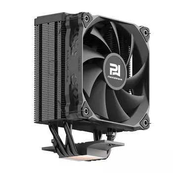 Кулер для процессора PentaWave PC-Z04E BK для Socket/115x/1200/1700/1851/AM4/AM5, 120 мм, 1850rpm, 32.6 дБА, 220 Вт, 4-pin PWM, Al+Cu (PC-Z04E BK)