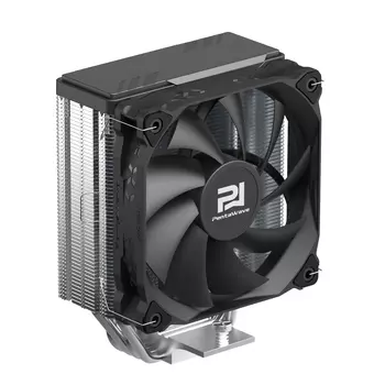Кулер для процессора PentaWave PC-Z04E SRB для Socket/115x/1200/1700/1851/AM4/AM5, 120 мм, 1850rpm, 32.6 дБА, 220 Вт, 4-pin PWM, Al+Cu (PC-Z04E SRB PWM)