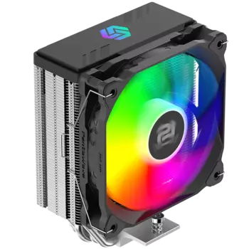 Кулер для процессора PentaWave Z05E SRB ARGB V2 для Socket/115x/1200/1700/1851/AM4/AM5, 120 мм, 1850rpm, 32.6 дБА, 235 Вт, 4-pin PWM, Al+Cu, ARGB (Z05E SRB ARGB V2)