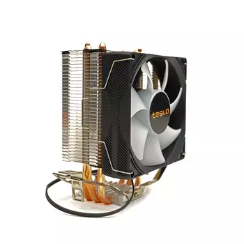 Кулер для процессора TESLA SHADOW 903 для Socket 775/115x/1200/1356/1366/1700/1851/AM2/AM2+/AM3/AM3+/FM1/AM4/AM5/FM2/FM2+, 92 мм, 2400rpm, 24 дБА, 130 Вт, 3-pin, Al+Cu (TSL-903-SD)