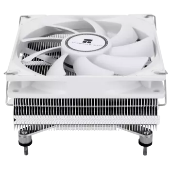 Кулер для процессора Thermalright AXP-90-X47 White для Socket/115x/1200/1700/AM4/AM5, 90мм, 2700rpm, 22.4 дБ, 4-pin PWM, Al+Cu (AXP-90-X47 White)