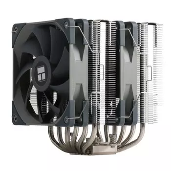 Кулер для процессора Thermalright Peerless Assassin 120 для Socket/115x/1200/1700/1851/2011/2011-3/2066/AM4/AM5, 120 мм, 1550rpm, 25.6 дБА, 4-pin PWM, Al+Cu (PA120)