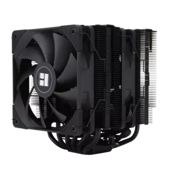 Кулер для процессора Thermalright Peerless Assassin 120 Black для Socket/115x/1200/1700/1851/2011/2011-3/2066/AM4/AM5, 120 мм, 1550rpm, 25.6 дБА, 4-pin PWM, Al+Cu (PA120-BLACK)