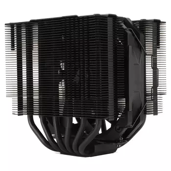 Кулер для процессора Thermalright Peerless Assassin 120 MINI BLACK для Socket/115x/1200/1700/1851/2011/2011-3/2066/AM4/AM5, 120 мм, 1500rpm, 25.6 дБА, 4-pin PWM, Al+Cu (Peerless Assassin 120 MINI BLACK)