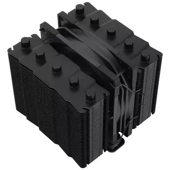 Кулер для процессора Thermalright Silver Soul 110 Black для Socket/115x/1200/1700/1851/2011/2011-3/2066/AM4/AM5, 92 мм, 2500rpm, 23 дБА, 4-pin PWM, Al+Cu (SILVER-SOUL-110-BL)