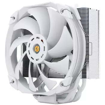 Кулер для процессора Thermalright TA140 EX WHITE для Socket/115x/1200/1700/1851/2011/2011-3/2066/AM4/AM5, 140 мм, 1800rpm, 30.2 дБА, 4-pin PWM, Al+Cu (TA140-EX-WH)