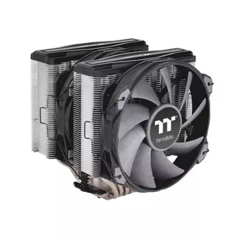 Кулер для процессора Thermaltake TOUGHAIR 710 для Socket/115x/1200/1700/2011/2011-3/2066/AM4/AM5, 140 мм, 1400rpm, 23.9 дБА, 250 Вт, 4-pin PWM, Al+Cu (CL-P110-CA14GM-A)
