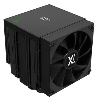 Кулер для процессора XASTRA AR620 DIGITAL для Socket/115x/1200/1700/1851/AM4/AM5, 120 мм, 1800rpm, 31.6 дБА, 260 Вт, 4-pin PWM, Al+Cu (AR620-BKDFPX-GL)