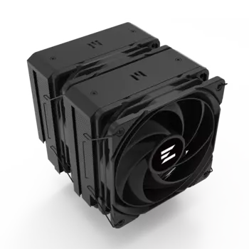 Кулер для процессора Zalman CNPS14X DUO BLACK для Socket/115x/1200/1700/1851/AM4/AM5, 120 мм, 2000rpm, 29.7 дБА, 270 Вт, 4-pin PWM, Al+Cu (CNPS14X DUO BLACK)