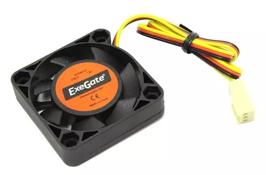 Вентилятор ExeGate EX04010S3P, 40 мм, 5000rpm, 3-pin, 1шт (EX166186RUS)