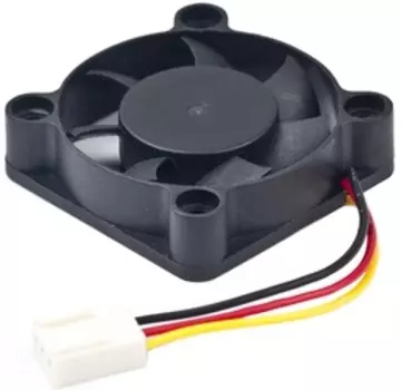 Вентилятор для видеокарты Gembird D40BM-12A, 40 мм, 4000 об/мин, 25 дБ, 3-pin