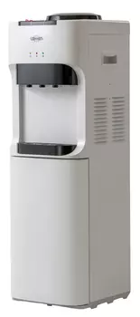 Кулер напольный VATTEN V45WKB, нагрев 650 Вт 6 л/ч 90°C / охлаждение 120 Вт 2 л/ч 10°C, защита от детей, серебристый/черный (4928)