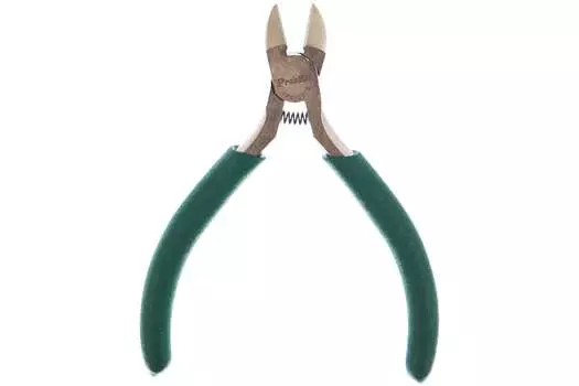 Кусачки 110мм, углеродистая сталь, рукоятки пластик, кабеля до 1.6мм, ProsKit