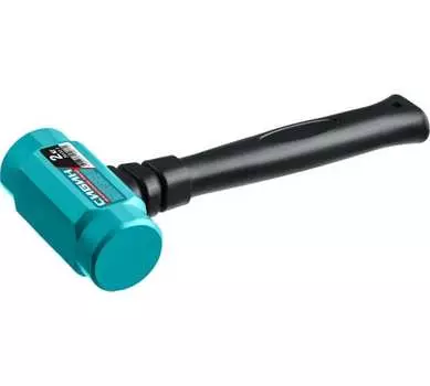 Кувалда слесарный тупоносая слесарная, рукоять двухкомпонентная обрезиненная, боек СТ 45Х 2.4 кг, СИБИН 20132-2 (20132-2)