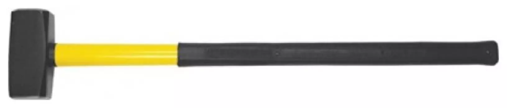 Кувалда тупоносая, рукоять стеклопластик обрезиненная, боек сталь 5кг, FIT 45233 (45233)