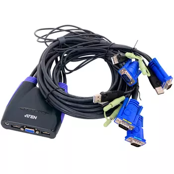 KVM-переключатель ATEN USB 4PORT W/CAB (CS64UZ-AT)