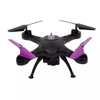 Квадрокоптер HIPER Falcon X, черный/фиолетовый (HQC-0003)
