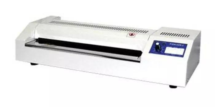 Ламинатор FGK 320-I, A3, 60 мкм - 250 мкм, валов:4, горячее + холодное ламинирование, 65 см/мин., фото, реверс, белый (320-I)