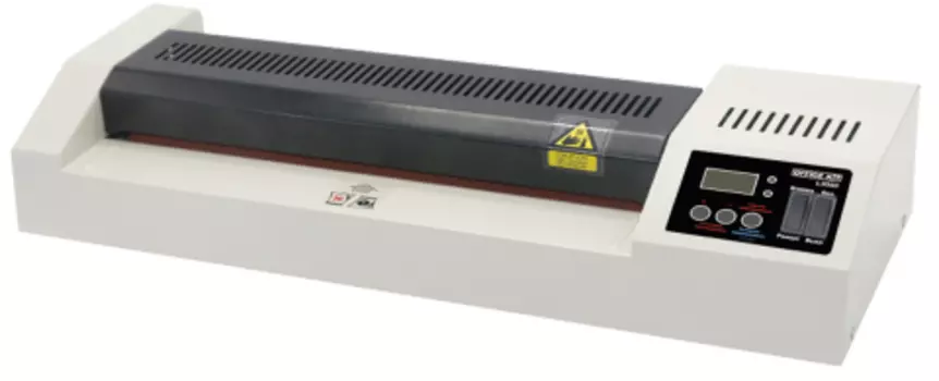 Ламинатор Office Kit L3350, A3, 60 мкм - 250 мкм, валов:4, горячее + холодное ламинирование, 60 см/мин., фото, реверс