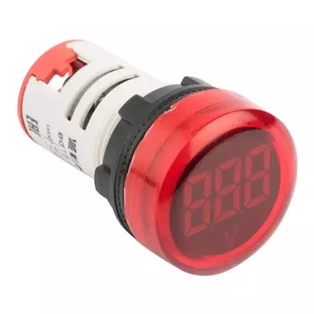 Лампа индикаторная LED красный 22 мм AC, EKF PROxima ED16-22VD (ed16-22vd-r)