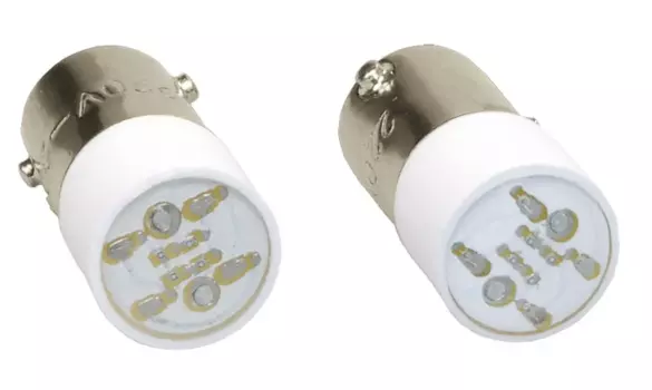 Лампа индикаторная LED красный 24 В AC/DC, IEK (BMS10-024-K04)
